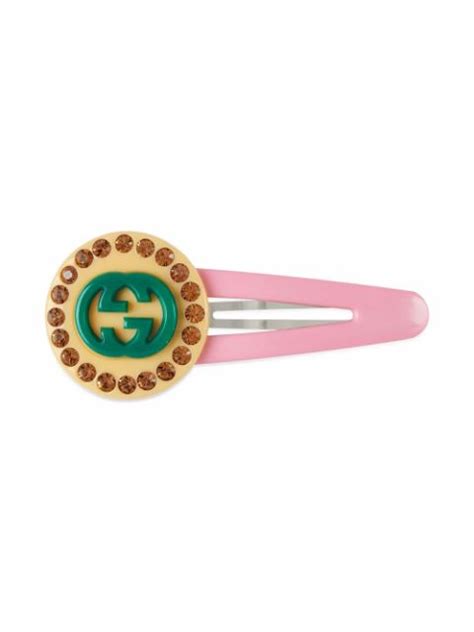 haarspange gucci|farfetch Gucci hair clips.